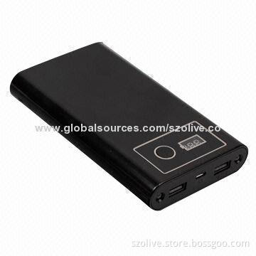 13,200mAh Capacity of Power Bank with Dual USB, for Mobile Phones
